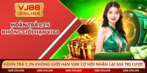 Hoàn trả 1,3% không giới hạn VJ88